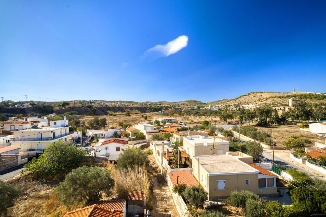 Sea & Mountain Apartment Close To Port And City Lávrion Exterior foto