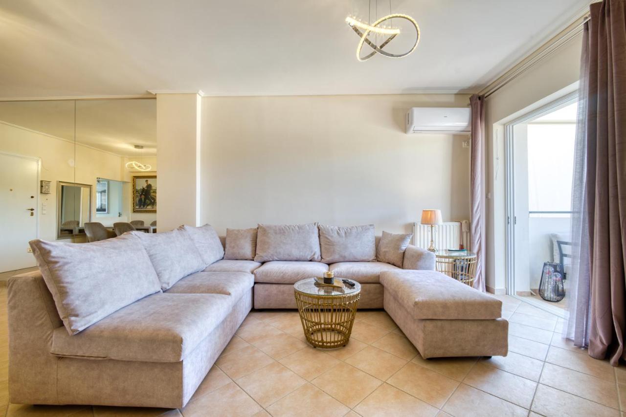Sea & Mountain Apartment Close To Port And City Lávrion Exterior foto