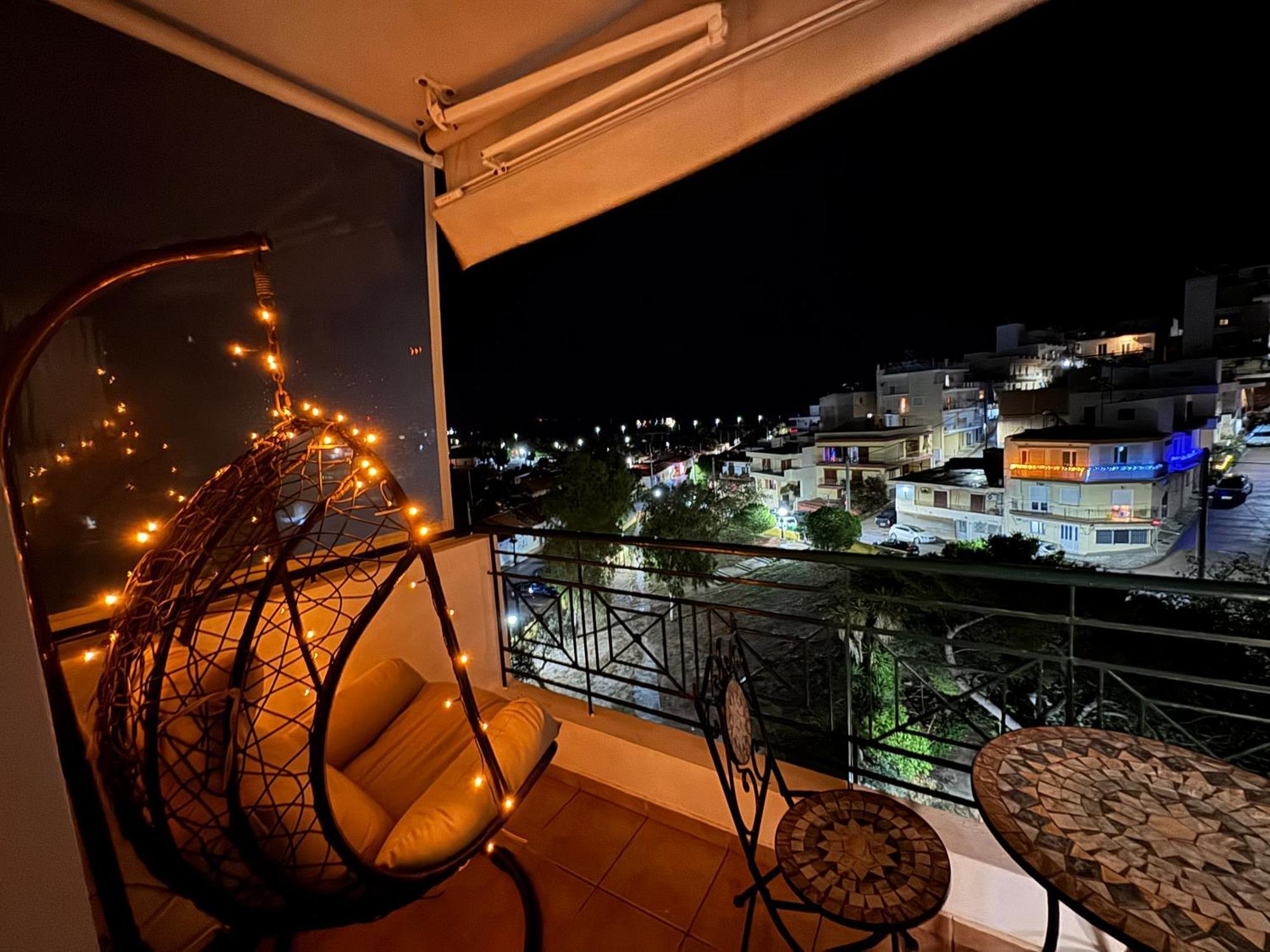 Sea & Mountain Apartment Close To Port And City Lávrion Exterior foto